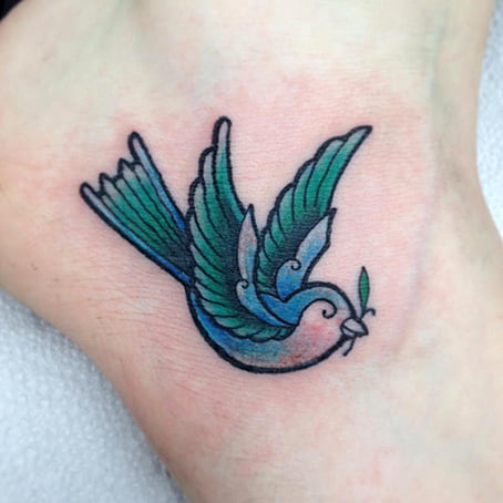 Bird - Tribal Body Art Bird - Tribal Body Art