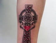 Celtic cross with Claddarg