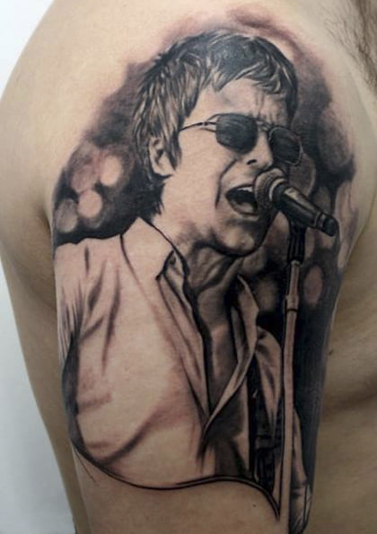 Noel Gallagher portrait