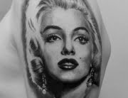 Monroe tattoo by Tamas