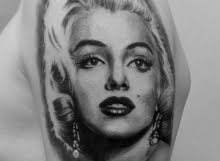 Monroe tattoo by Tamas