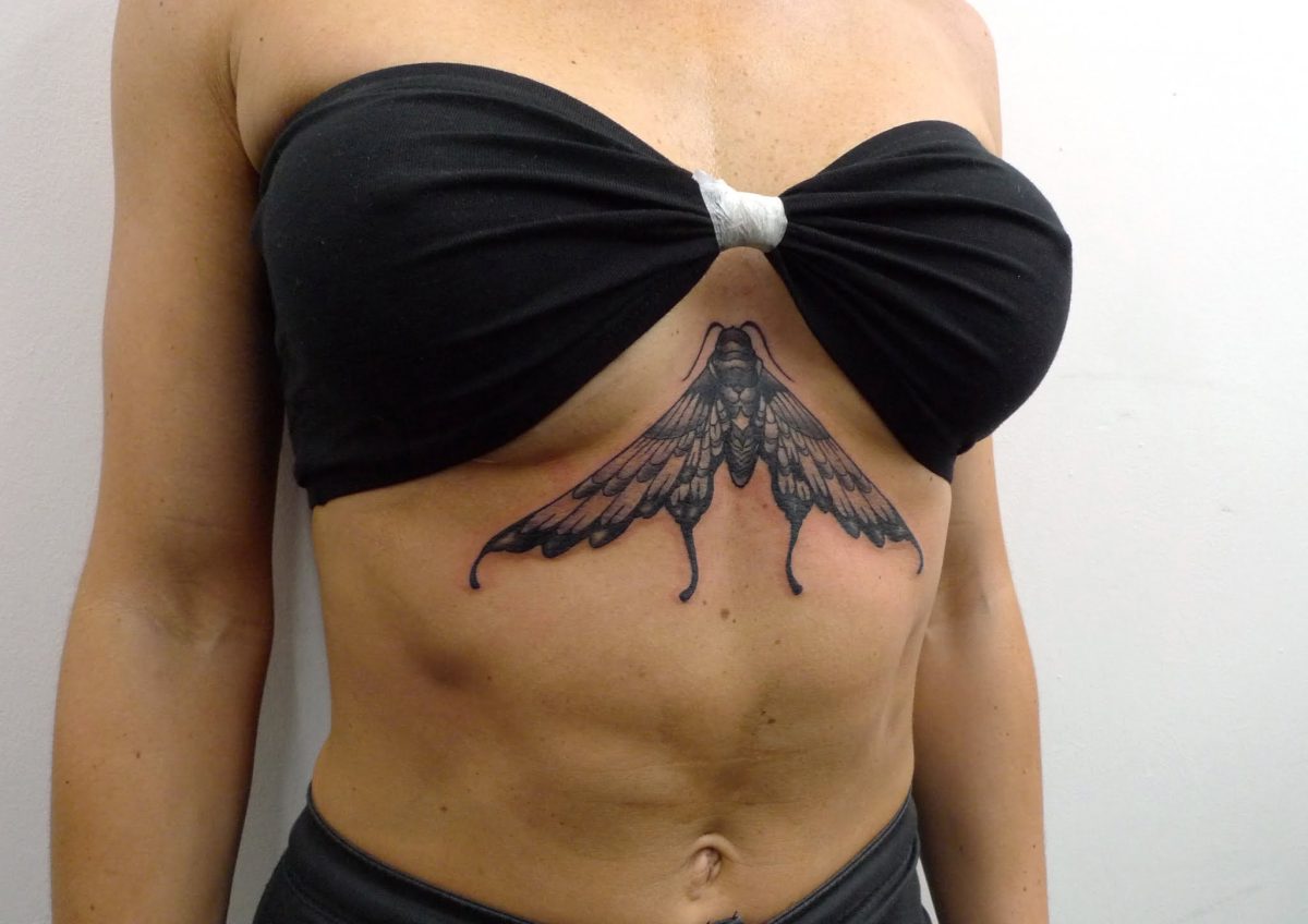 Moth tattoo by Calum