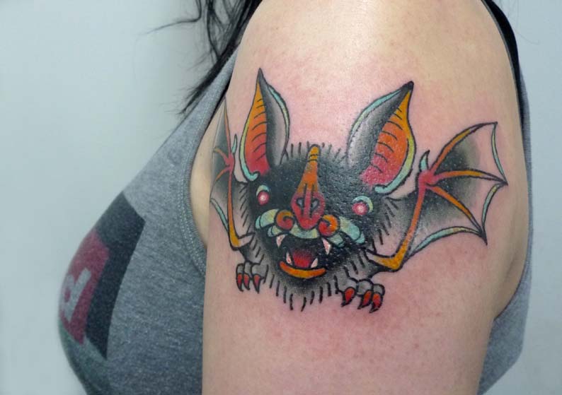 Its freaking bats!! 🦇 In love with this little friend done by  @reneemandrake • • • • • • #bats #itsfreakinbats #tattoo #battattoo #tattoo  … | Instagram