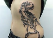 T-Rex tattoo by Calum
