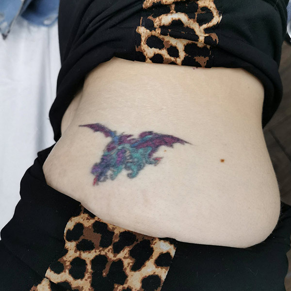 Dragon tattoo rework